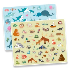 200 Autocollants Bébés Animaux