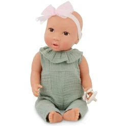 14" Baby doll in Green Jumper