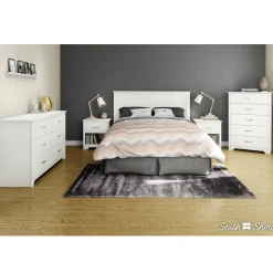 6 drawers chest white fusion