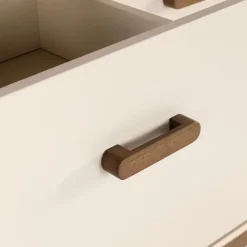 5 Drawers Dresser Chest - Almont Walnut