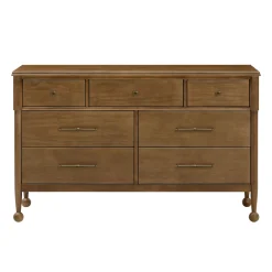 Alouette 7-Drawer Assembled Dresser - Natural Walnut