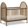 Alouette 3-in-1 Convertible Spindle Crib - Natural Walnut