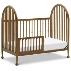 Alouette 3-in-1 Convertible Spindle Crib - Natural Walnut