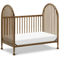 Alouette 3-in-1 Convertible Spindle Crib - Natural Walnut