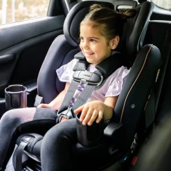 Andi 360° Rotating All-in-One Car Seat- Designer Black