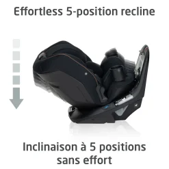Andi 360° Rotating All-in-One Car Seat- Designer Black