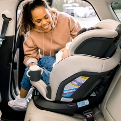Andi 360° Rotating All-in-One Car Seat- Truffle
