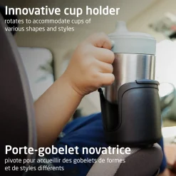 Andi 360° Rotating All-in-One Car Seat- Truffle