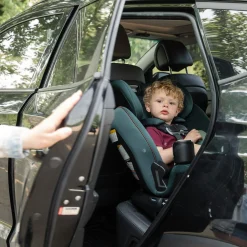 Andi 360° Rotating All-in-One Car Seat- Authentic Green