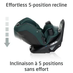Andi 360° Rotating All-in-One Car Seat- Authentic Green