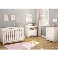 Angel Changing Table - Pure White
