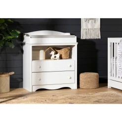 Angel Changing Table - Pure White