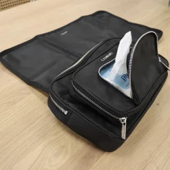 Annika Backpack Diaper Bag - Black