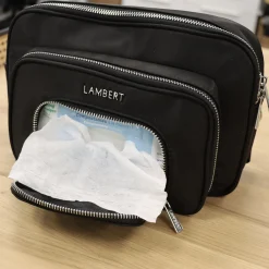 Annika Backpack Diaper Bag - Black