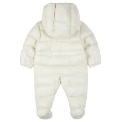 Antique White Snowsuit 3-24m