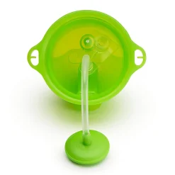 Any Angle™ Click Lock Weighted Straw Trainer Cup 10oz - Green