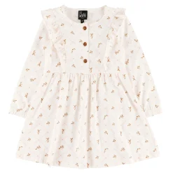 AOP Flowers Poetry Dress 2-8