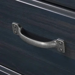 Asten Mates Double Bed with 3 Storage Drawers - Blueberry