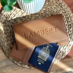 Atlas Passport Holder - Affogato