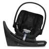 Aton G Swivel Car Seat with Sensorsafe - Moon Black