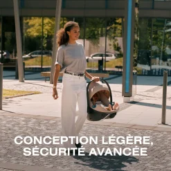 Aton G Swivel Sensorsafe Car Seat - Almode Beige