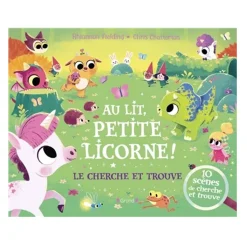 Au lit, petite licorne ! - Le cherche-et-trouve