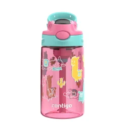 Aubrey Leak-Proof Spill-Proof Water Bottle - Azalea Jade Llama 14 oz