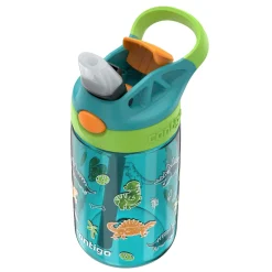 Aubrey Leak-Proof Spill-Proof Water Bottle - Juniper Dino 14oz