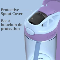 Aubrey Leak-Proof Spill-Proof Water Bottle - 14oz Amethyst