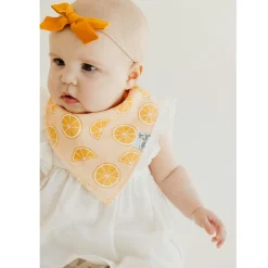 Baby Bandana Bibs (4) - Fruits