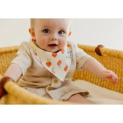 Baby Bandana Bibs (4) - Veggies