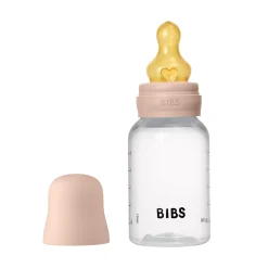 Baby Bottle Round Latex 1 pack 150 ml - Blush
