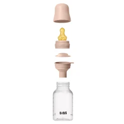 Baby Bottle Round Latex 1 pack 150 ml - Blush