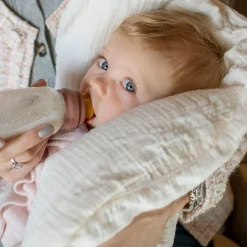 Baby Bottle Round Latex 1 pack 150 ml - Blush