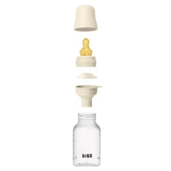 Baby Bottle Round Latex 1 pack 150 ml - Ivory
