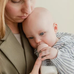 Baby Bottle Round Latex 1 pack 150 ml - Ivory