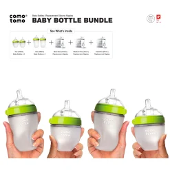 Baby Bottles Bundle - Green