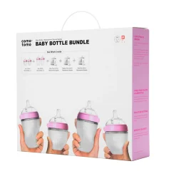Baby Bottles Bundle - Pink