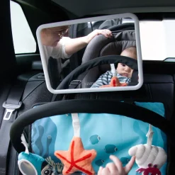 Baby Car Mirror with LED Pro