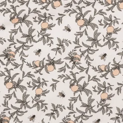 Baby Crib Fitted Sheet - Bees by Solange Pilote