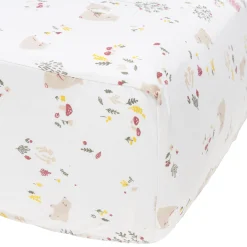 Baby Crib Fitted Sheet - Bear
