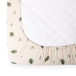 Baby Crib Fitted Sheet - Fern