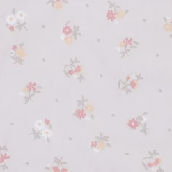 Baby Crib Fitted Sheet - Flowers