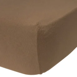 Baby Crib Fitted Sheet - Moka