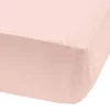 Baby Crib Fitted Sheet - Pale Pink