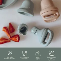 Baby Food Feeder - Leaf