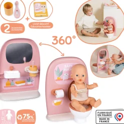 Baby Nurse Toilet Doll