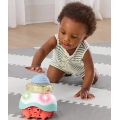 Baby Stack & Crawl 4-in-1 Crab Baby Crawl Toy