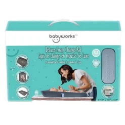 Babyworks Deluxe Foam Change Pad - Ivory