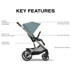 Balios S Lux Stroller - Blue